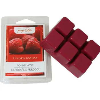 Svíčka Goba Vosk vonný divoká malina 68g