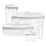 Dafi Set vakuových dóz včetně pumpičky…