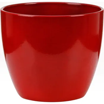 Obal na květináč Scheurich Obal keramický pr.13cm/920 červený