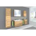 A - Interiéry Skříňka zrcadlová Vesna 60, fólie, LTD dekor dřeva