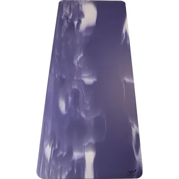 podložka na cvičení Yogacentrum PU podložka na jógu Marbled Lavender