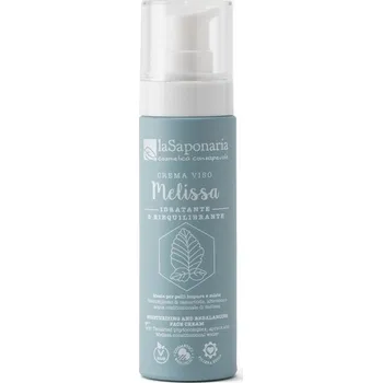Pleťový krém laSaponaria Crema Viso Melissa denní péče 50 ml