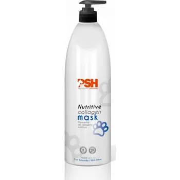 Kosmetika pro psa PSH Kolagenová maska pro psy 1000ml (Profesionální, výstavní kosmetika pro psy PSH. PSH Kolagenová maska 1000ml. Vysoce koncentrovaný a vysoce účinný přípravek, určený k odstranění zacuchané srsti a její velmi snadné rozčesání.)