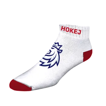 Pánské ponožky STØÍDA SPORT Pánské Ponožky Český Hokej Logo Lev Kotníkové Velikost: 32-33