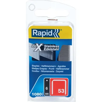Sponkovačka Rapid Spony 53/6mm, nerez, 1080 ks
