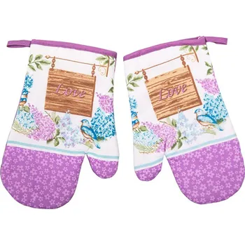 Chňapka Luana Rukavice Flower 2ks