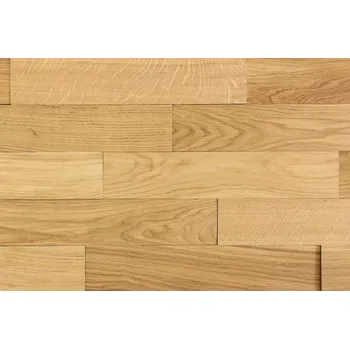 Obklad Wodewa VZOREK - DUB PŘÍRODNÍ 400 (400 x 80 mm) - Kartáčovaný (bez povrch. úpravy) - rozměr vzorku: 2 ks 200 x 80 mm