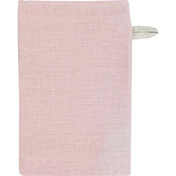 Sada koupelnových doplňků Snový svět Lněná žínka - starorůžová