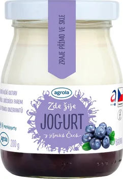 Agrola Jihočeský jogurt borůvka 200 g