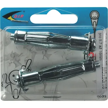 Hmoždinka D.I.P. Kotva do dutých zdí M6x53/16 blistr