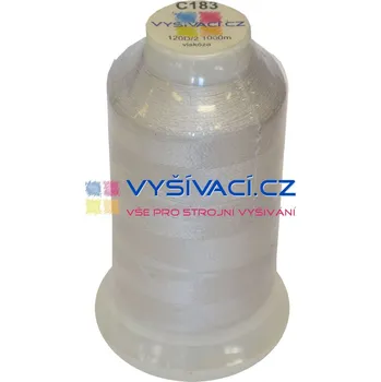 Nit vyšívací nit šedá C183 návin 1000m viskóza nitě - počet kusů: 1 kón návin 1000m 36,30 Kč s DPH za kón při nákupu balení 10 kusů