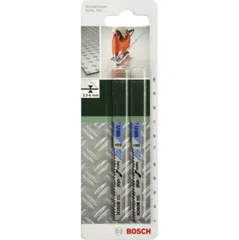 Pilový plátek BOSCH Plátek pilový do kmitací pily HSS, U 18 B 2ks