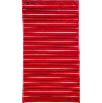 Oboustranná plážová osuška Lovely Home Sport Red
