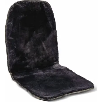 Podsedák Kožešinový potah na židli Fellhof Universal antracitový