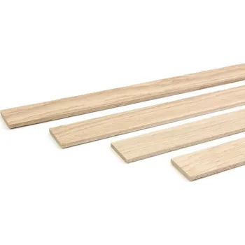 Obklad Wodewa VZOREK - Dřevěná krycí lišta DUB Kartáčovaný - bez povrchové úprav, rozměr vzorku: 30 x 200 mm