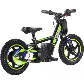 Dětské vozidlo Energy Adventure Odrážedlo pro děti elektrické PUSH MINI Barva: Zelená/modrá