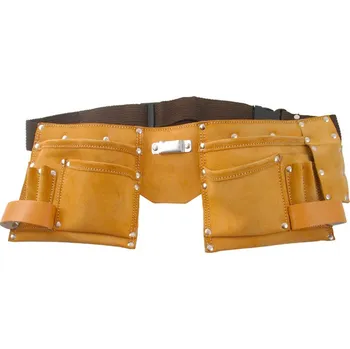 Pás na nářadí kožený 417, 6 kapes