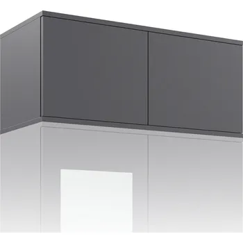 Šatní skříň Eka Nadstavba šatní skříně Trinity 90 cm Barva dřeva: Grafit