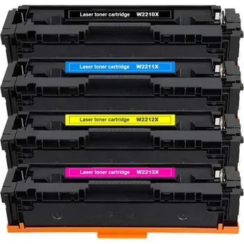 VybavKancl HP 207X - kompatibilní sada tonery 207X CMYK, bez čipů