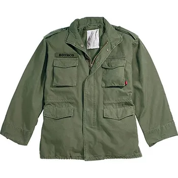 ROTHCO Bunda US M65 VINTAGE ZELENÁ velikost: S + Doprava zdarma na další nákup