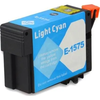 VybavKancl EPSON T1575 - kompatibilní světle modrá inkoustová kazeta