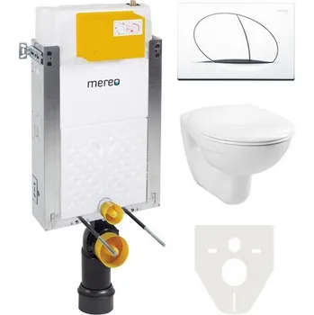 Mereo WC komplet pro zazdění s přislušenstvím, MM01SET Cenově výhodný komplet