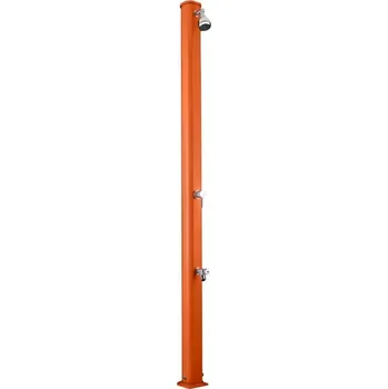 Zahradní sprcha Pooltechnika Solární sprcha Arkema JOLLY S orange s oplachem nohou (25 L)