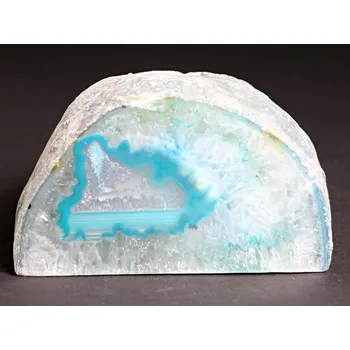 Svícen Svícen na svíčku - Achát přírodní - 1.380 kg - #753