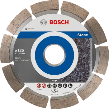 Řezný kotouč Diamantový segmentový řezný kotouč Bosch Standard for Stone 125 mm