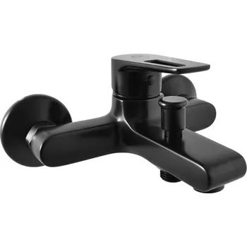 Vodovodní baterie RAV SLEZÁK COLORADO Baterie vanová - rozteč 150 mm - černá matná CO254.5CMAT