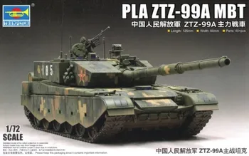 Plastikový model Trumpeter PLA ZTZ-99A MBT 1:72