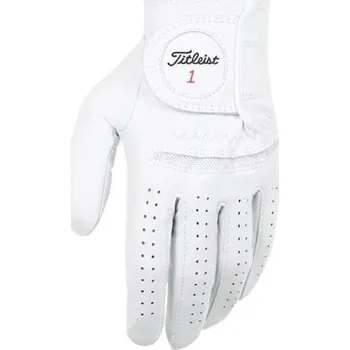 Golfové rukavice Titleist Perma-Soft dámská golfová rukavice bílá, levá (pro praváky), S