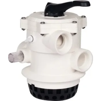 Bazénová filtrace Pooltechnika 6-ti cestný ventil filtrace TOP-klemy Praher