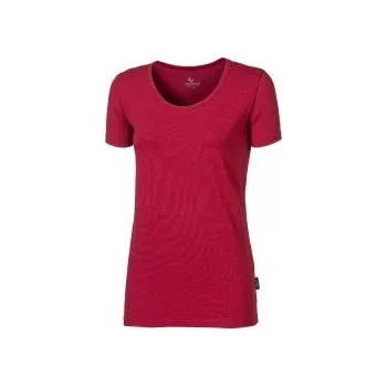 Dámské tričko Progress ORIGINAL BAMBUS višňová L; Růžová triko