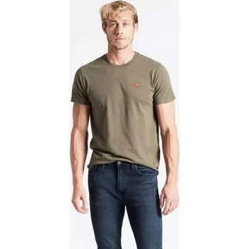 Pánské tričko LEVI’S® SS ORIGINAL HM TEE -OLIVE NIGHT XXL
