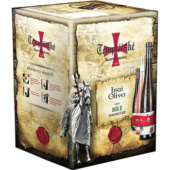 Víno Templářské sklepy Irsai Oliver bag in box 5 l