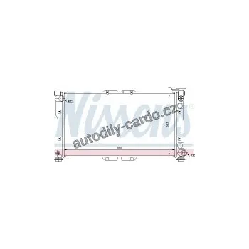 Chladič motoru Chladič motoru NISSENS 66615