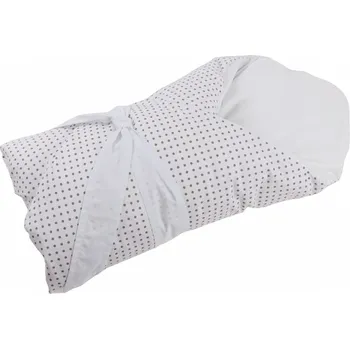 Zavinovačka JAN peří Péřová zavinovačka "Dráček" 80x80 cm puntík - Péřová zavinovačka "Dráček" 80x80 cm puntík vnitřek + potah