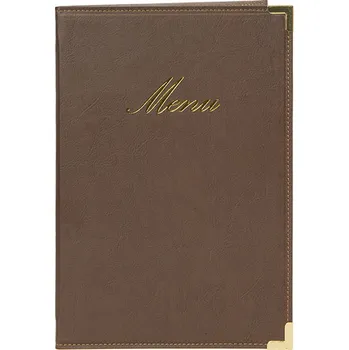 Securit Classic MC-CRA5-BR desky na jídelní lístek A5 hnědé