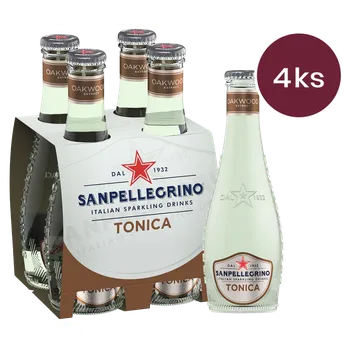 Limonáda Sanpellegrino Tonic sklo 20cl - 4 ks