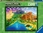 Ravensburger Svět Minecraftu 1500 dílků