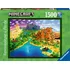 Puzzle Ravensburger Svět Minecraftu 1500 dílků