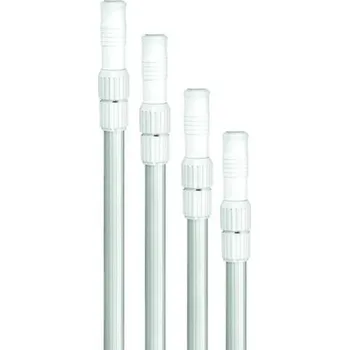 Pooltechnika Bazénová teleskopická tyč 1,8-3,6m Bílá Shine