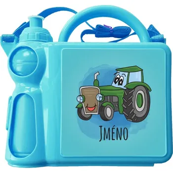 Svačinový box Svačinový set Traktor