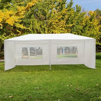 Zahradní stan Avenberg Dallas zahradní párty stan 3 x 6 m bílý