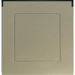 HUSKY Kryt zásuvky ABB Levit - ocelová/kouřově černá - 5530H-A0020069