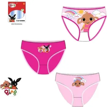 Dívčí spodní prádlo Sun City Zajíček Bing dívčí kalhotky 3ks Velikost: 116 (5-6 let)