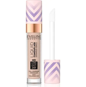 Přípravek na tvář Eveline Cosmetics Liquid Camouflage voděodolný korektor s kyselinou hyaluronovou odstín 05 Light Sand 7.5 ml