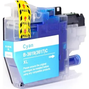 VybavKancl Brother LC-3619XLC - kompatibilní inkoust cyan (1.300 str.)