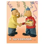 Blahopřání otevírací PaM K NAROZENINÁM…